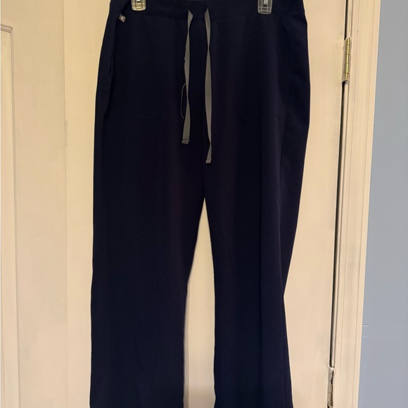 Figs Women's Navy Blue Scrub Pants - Picture 2 of 5